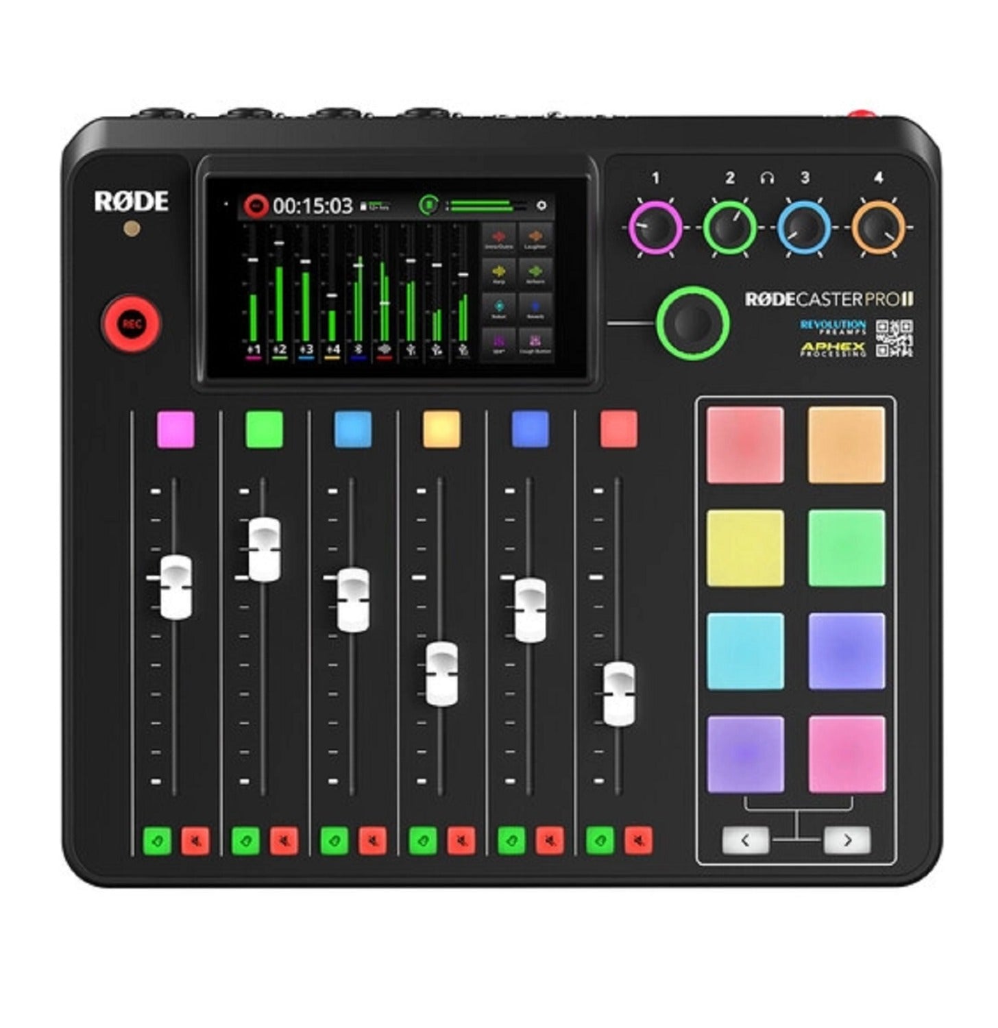 RODE RODECaster Pro II Integrated Audio Production Studio RODE RODECaster Pro II Integrated Audio Production Studio